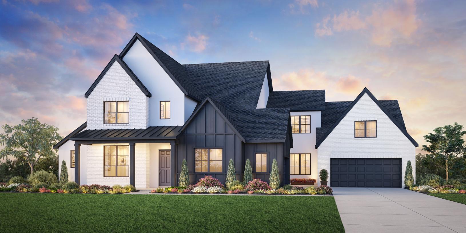 Elevation Image:Modern Farmhouse