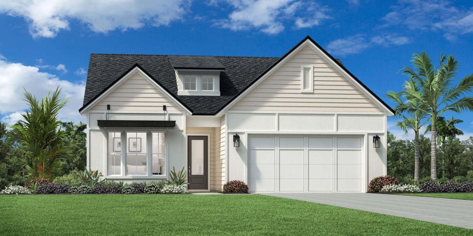 Elevation Image:Modern Ranch