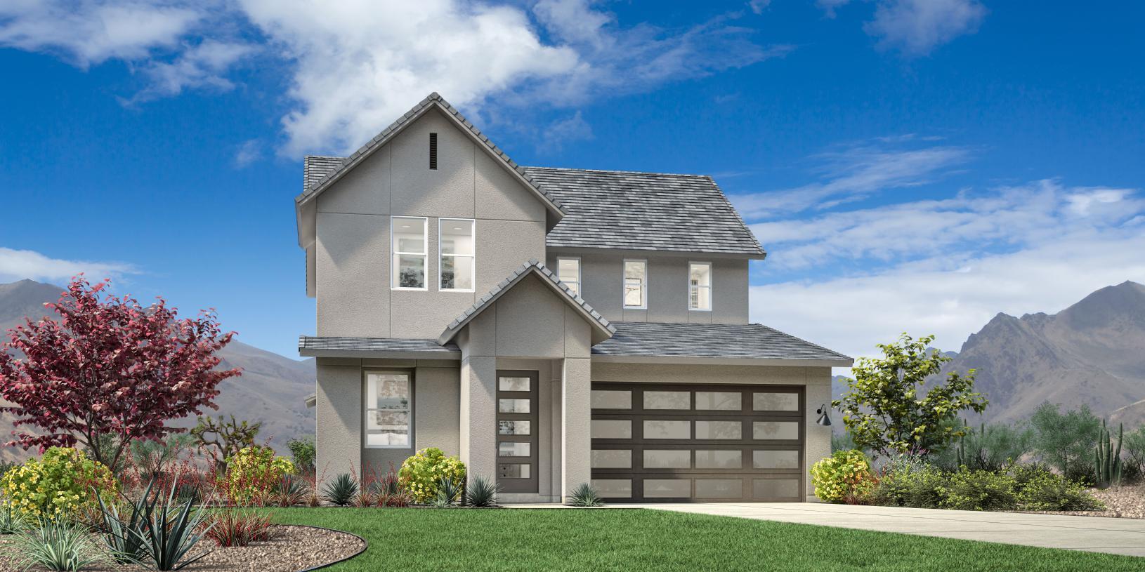 Elevation Image:Contemporary Farmhouse