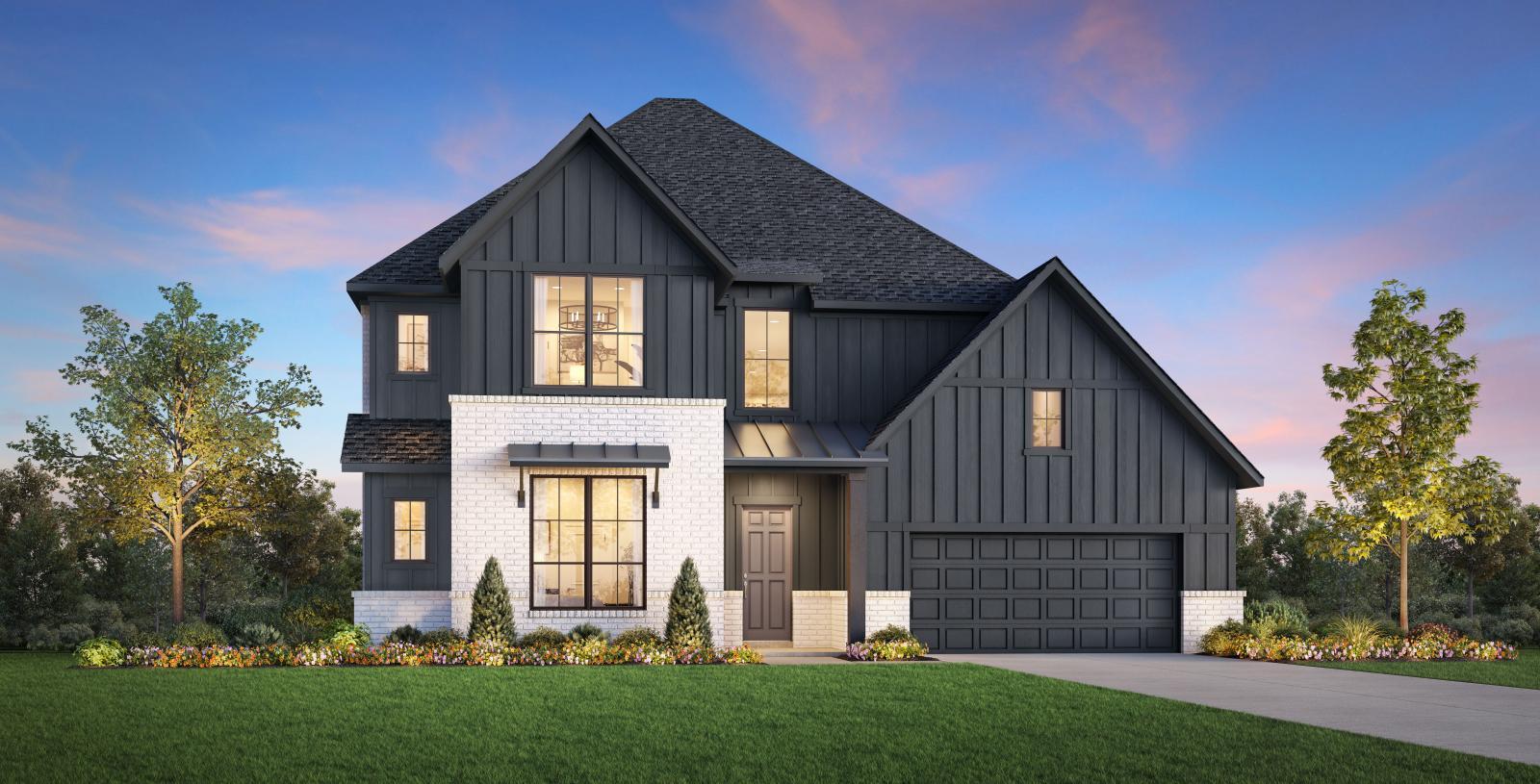Elevation Image:Modern Farmhouse