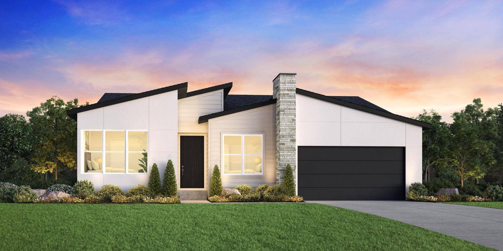 Elevation Image:Mid-Century Modern