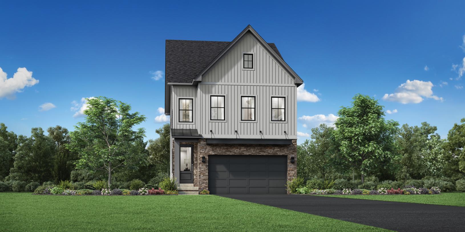 Elevation Image:Modern Farmhouse
