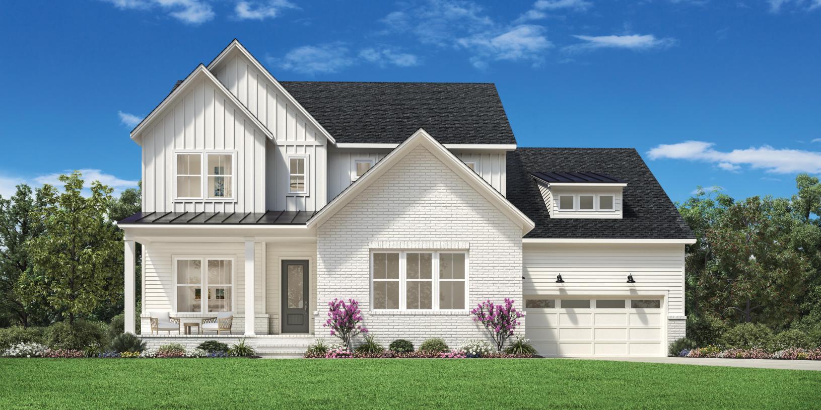 Elevation Image:Modern Farmhouse