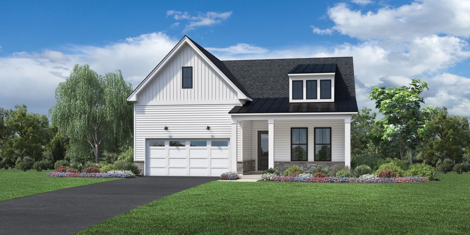 Elevation Image:Modern Farmhouse