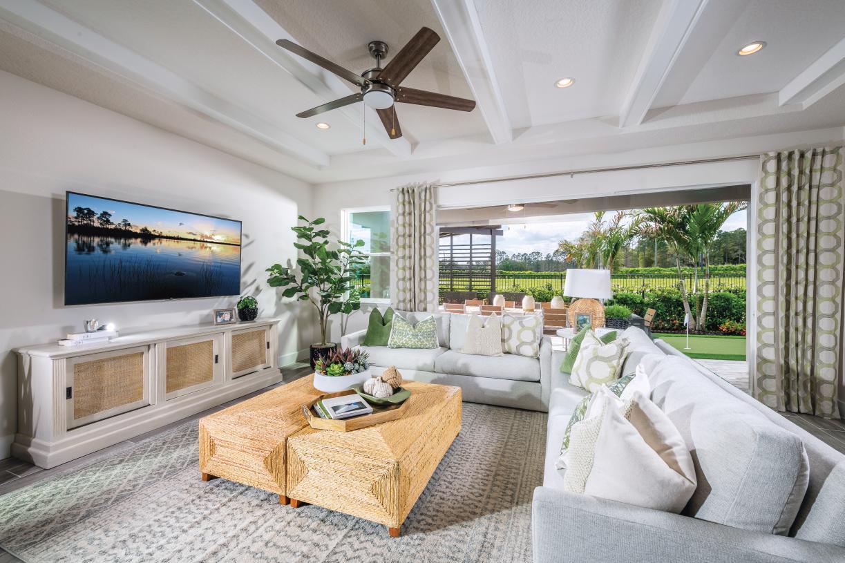 Elevation Image:Experience the ultimate in luxury living with this seamless indoor-outdoor great room