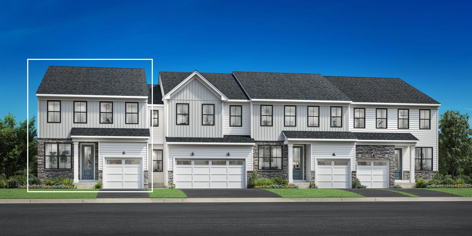 Elevation Image:Modern Farmhouse