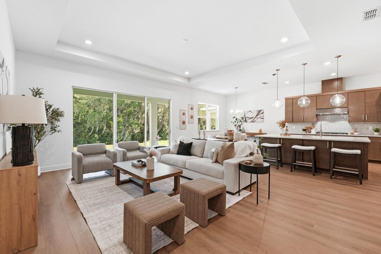 Elevation Image:Experience the ultimate in luxury living with this seamless indoor-outdoor great room