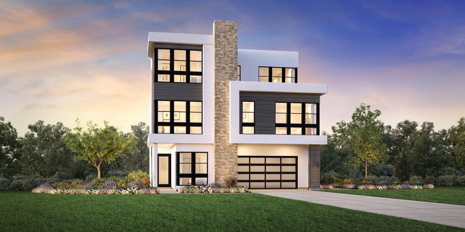 Elevation Image:Mid-Century Modern