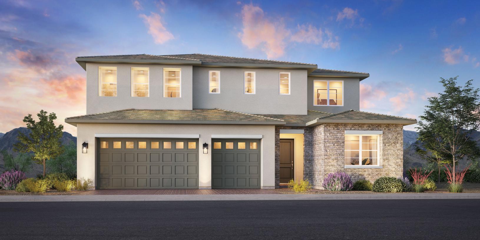 Elevation Image:Modern Craftsman