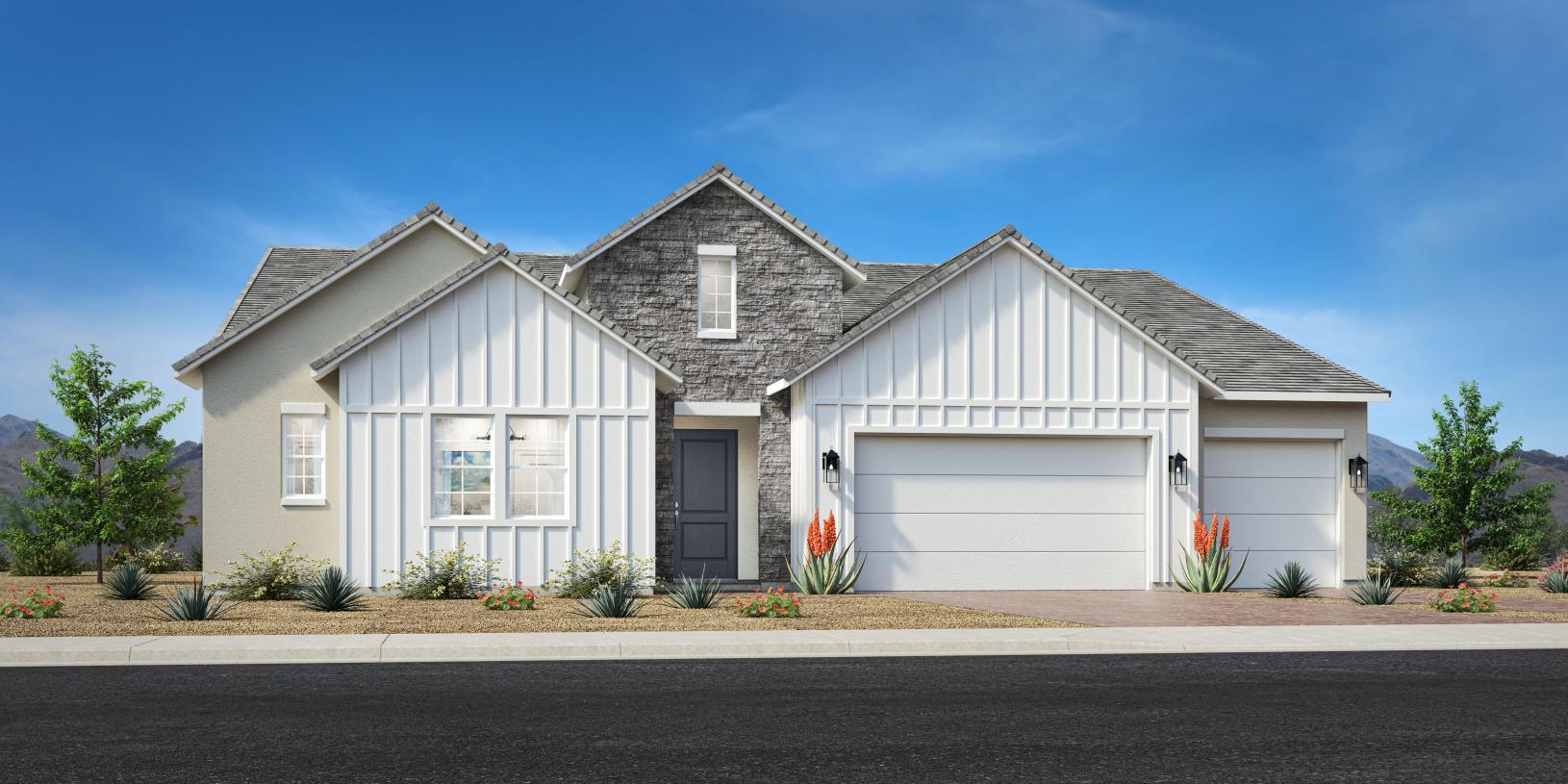 Elevation Image:Modern Farmhouse