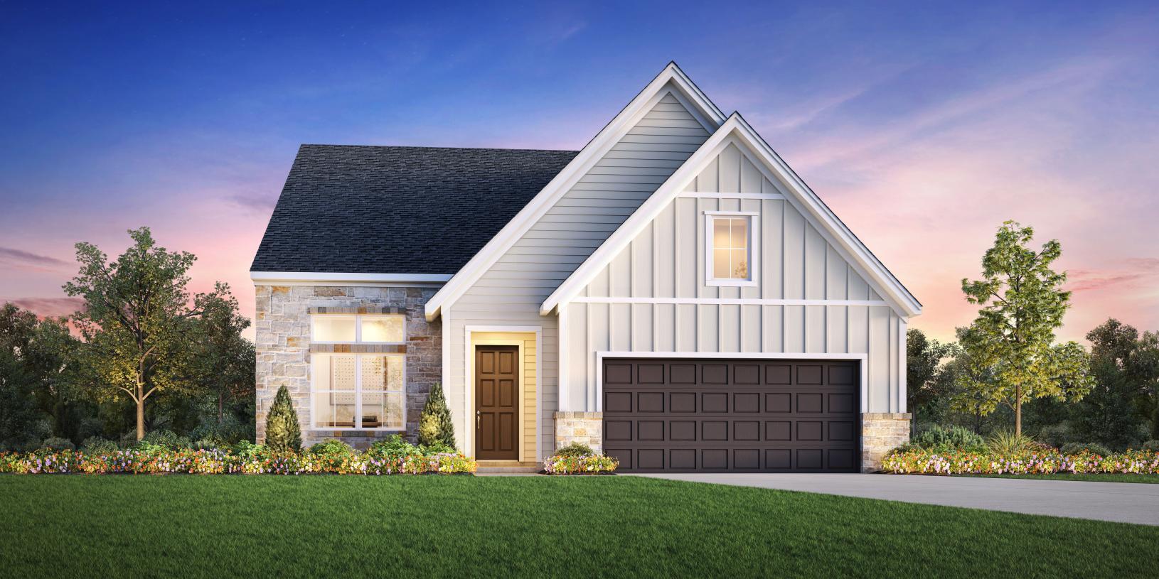 Elevation Image:Modern Farmhouse