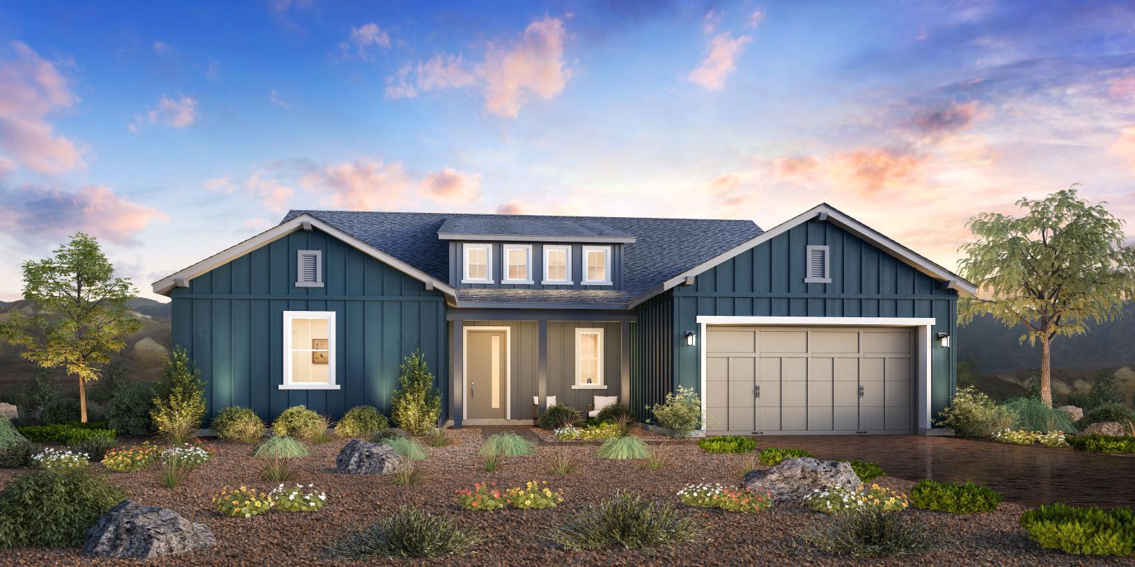 Elevation Image:Modern Farmhouse