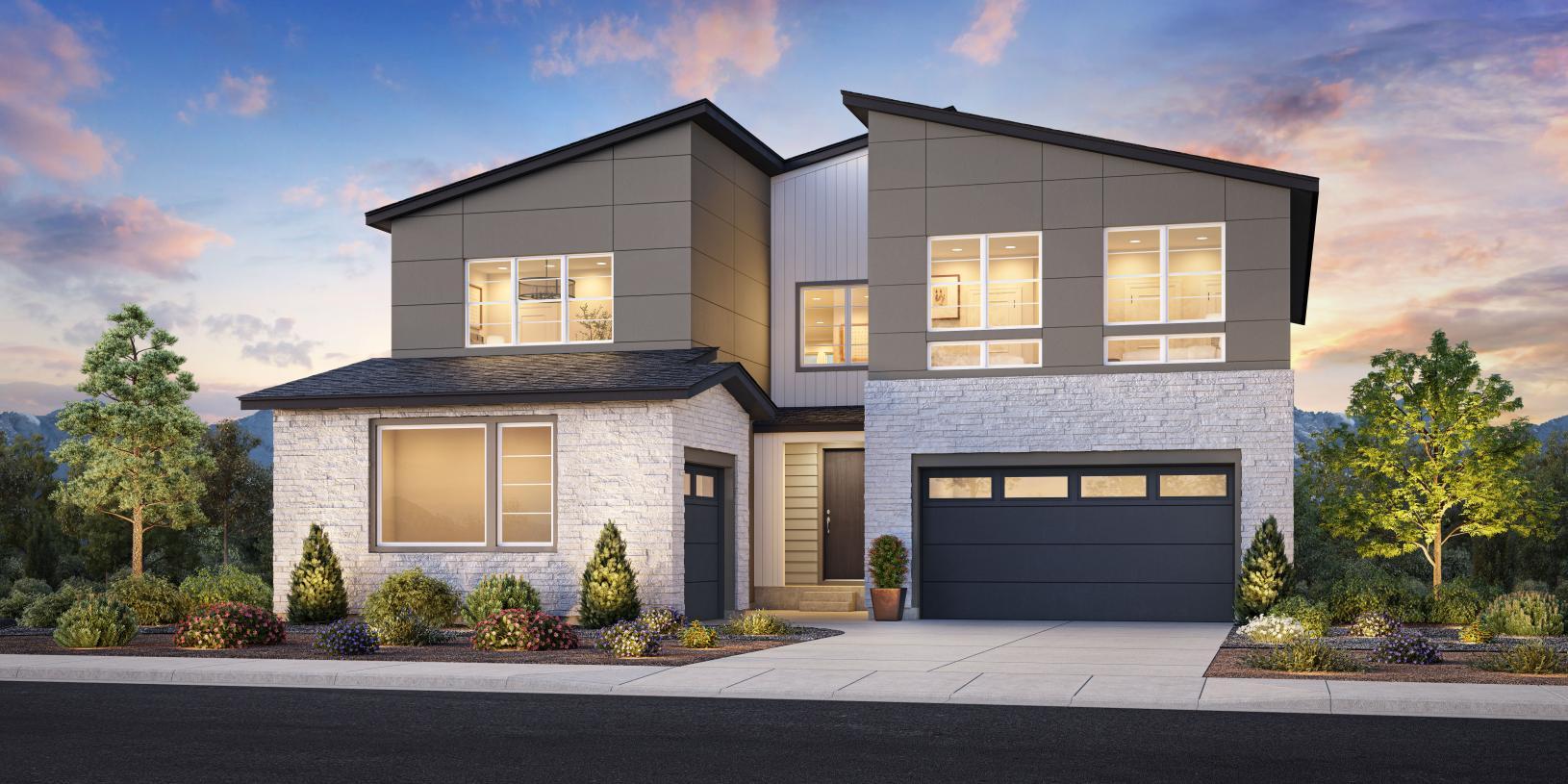 Elevation Image:Mid-Century Modern