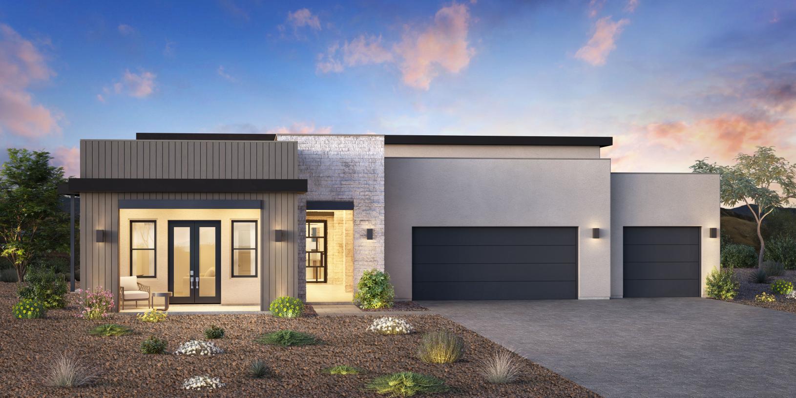 Elevation Image:Desert Contemporary