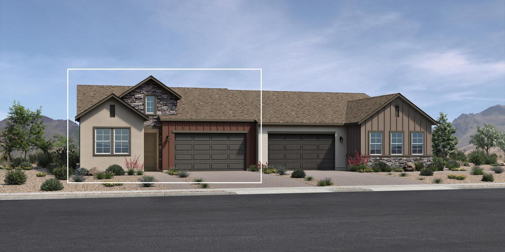 Elevation Image:Modern Farmhouse