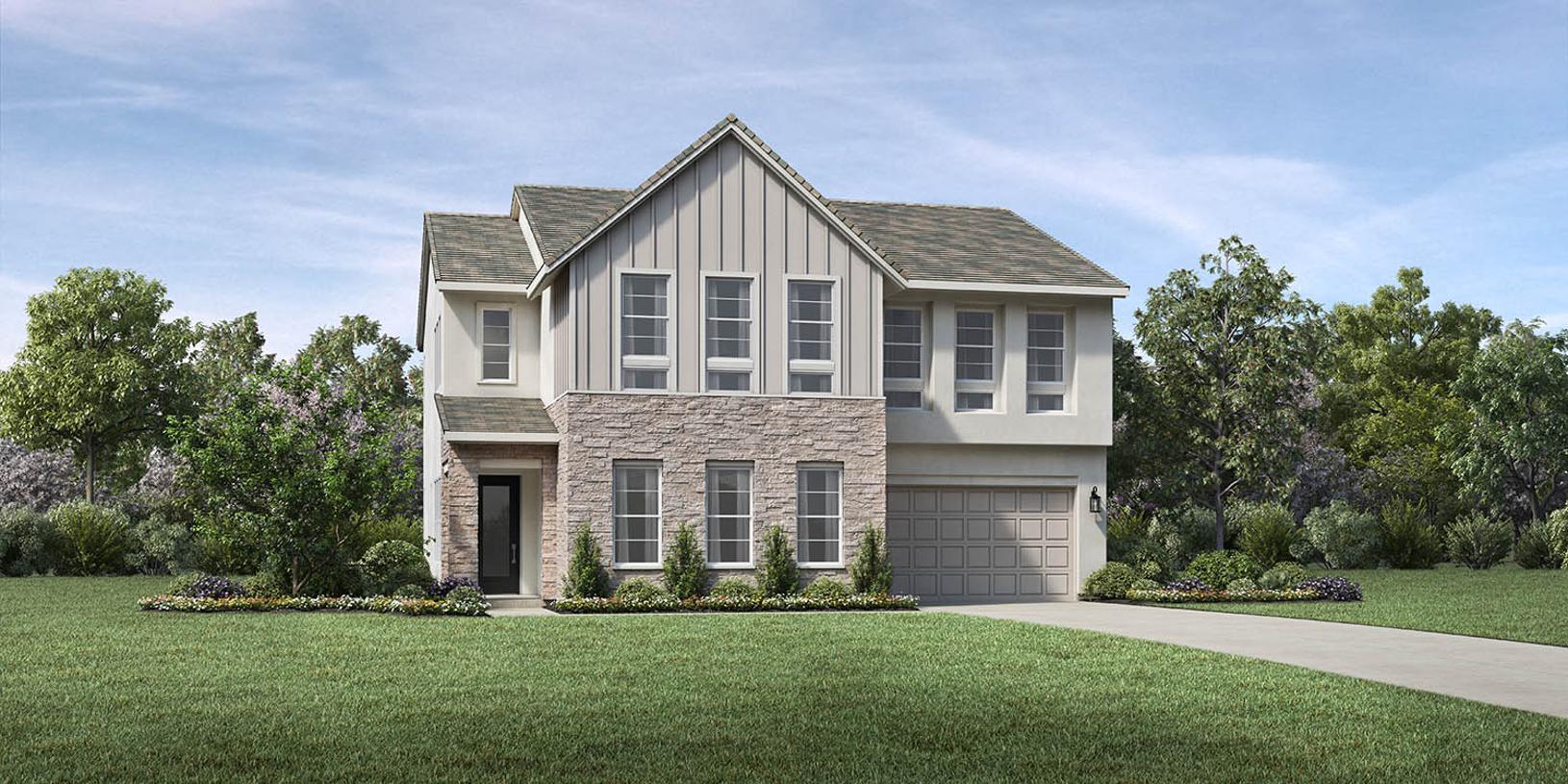 Elevation Image:Modern Hacienda