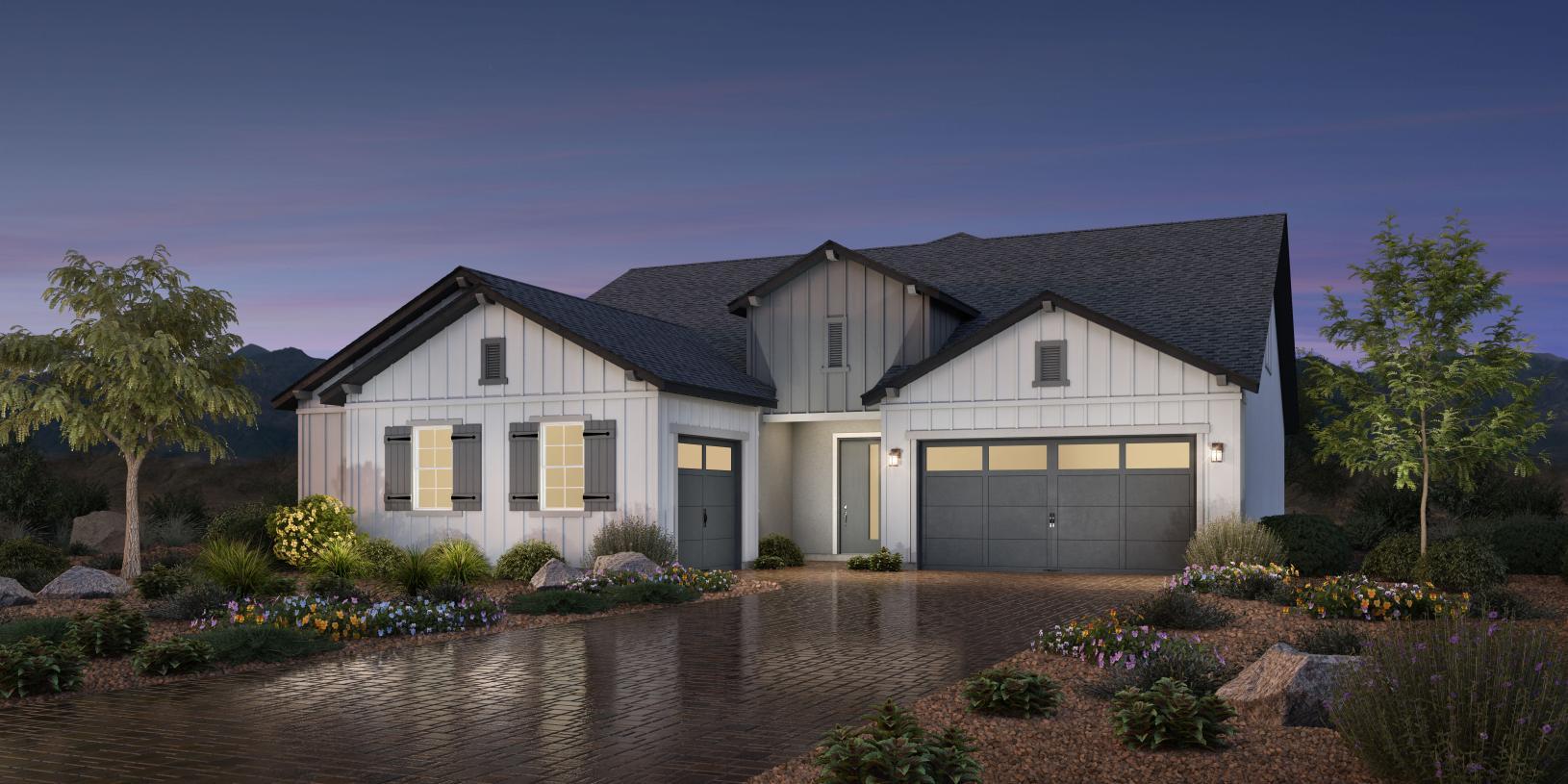 Elevation Image:Modern Farmhouse