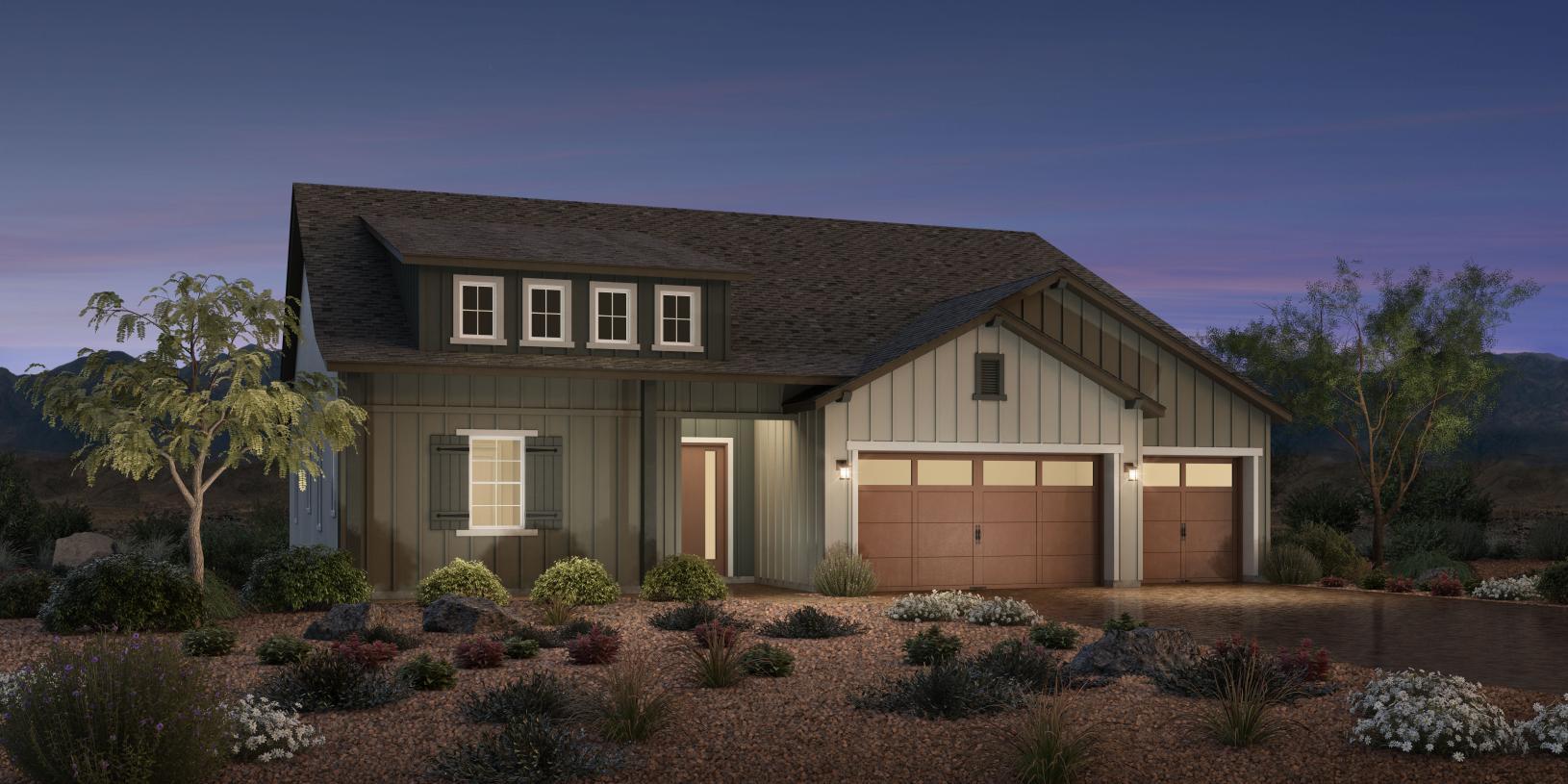 Elevation Image:Modern Farmhouse