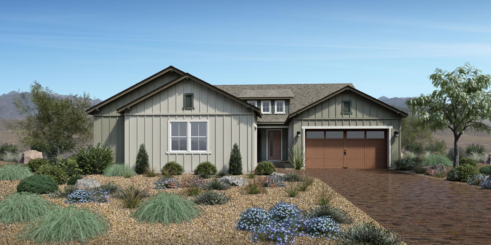 Elevation Image:Modern Farmhouse