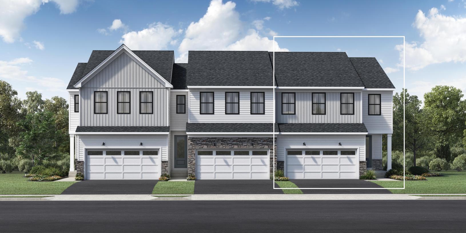 Elevation Image:Modern Farmhouse