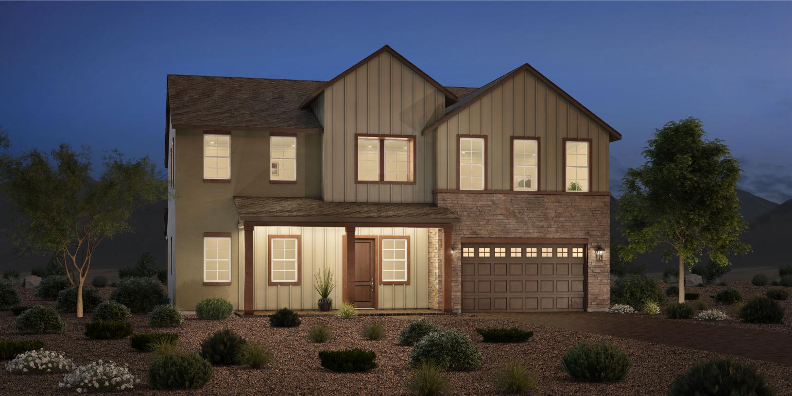Elevation Image:Modern Farmhouse