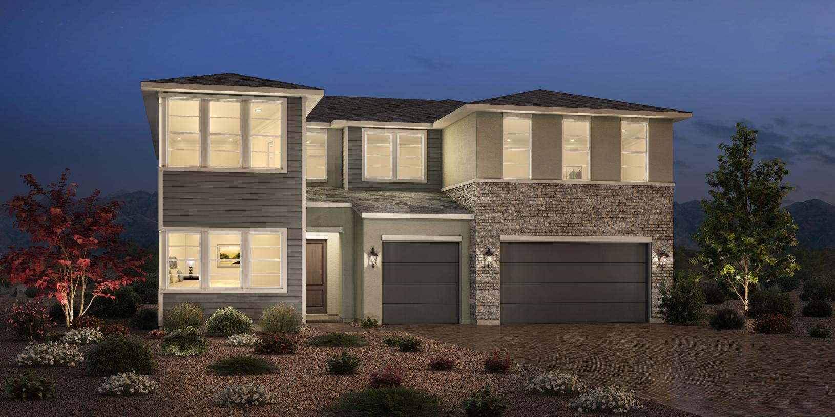 Elevation Image:Modern Craftsman