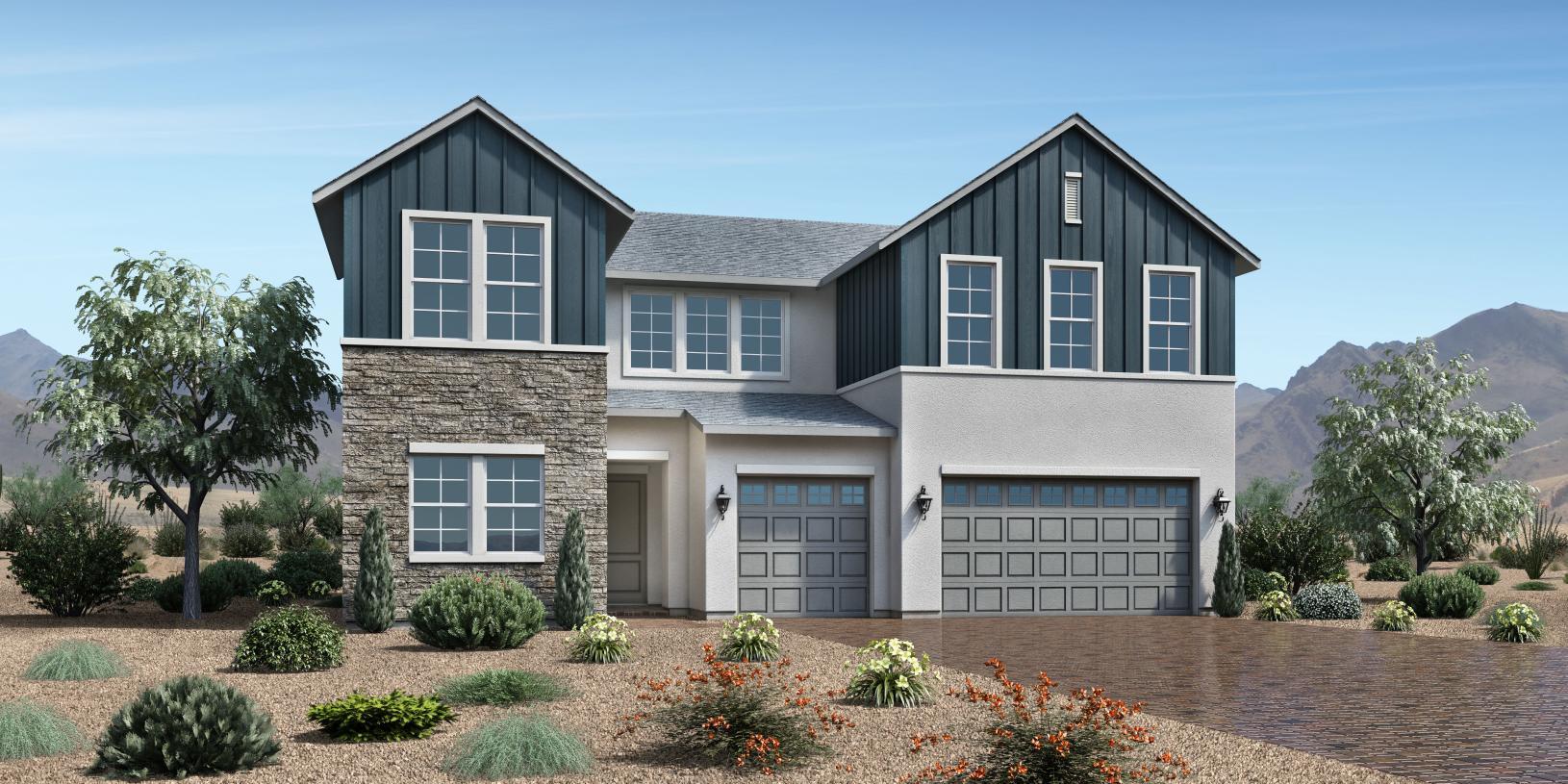 Elevation Image:Modern Farmhouse