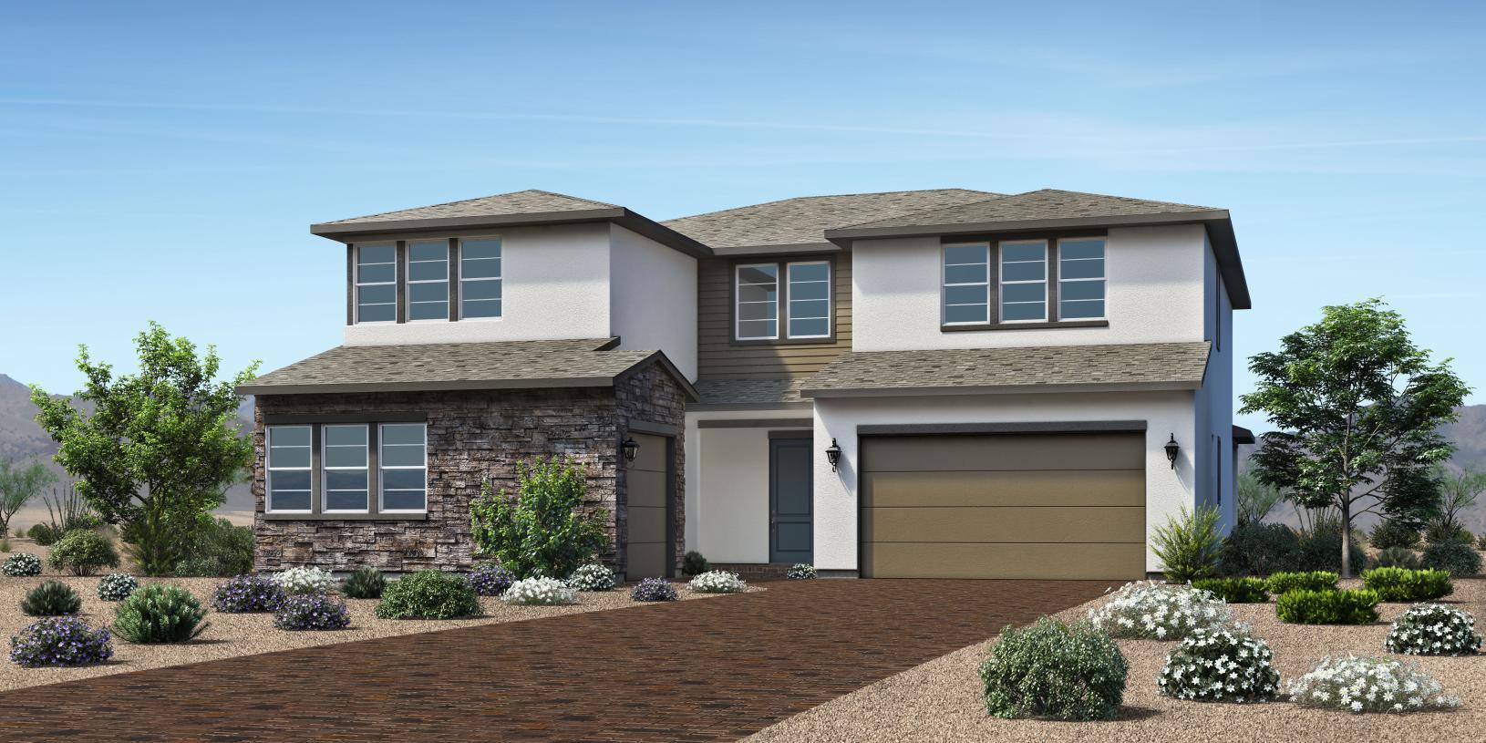 Elevation Image:Modern Craftsman