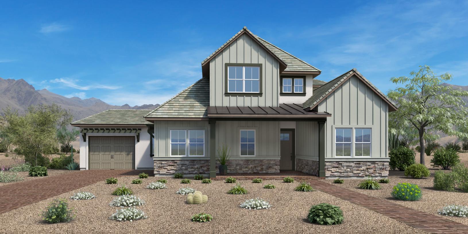 Elevation Image:Desert Cottage