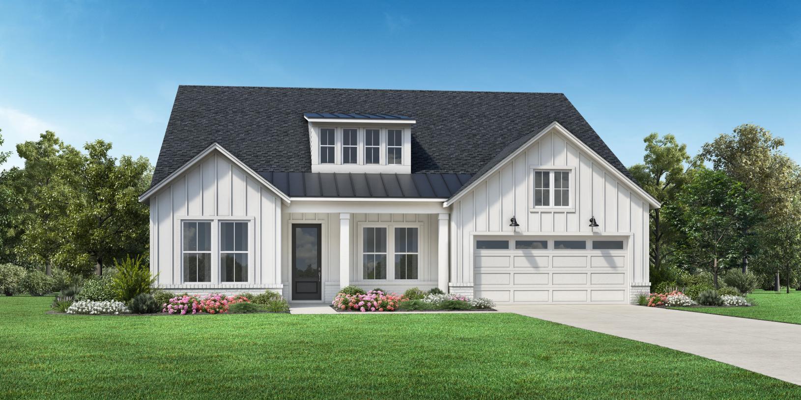Elevation Image:Modern Farmhouse
