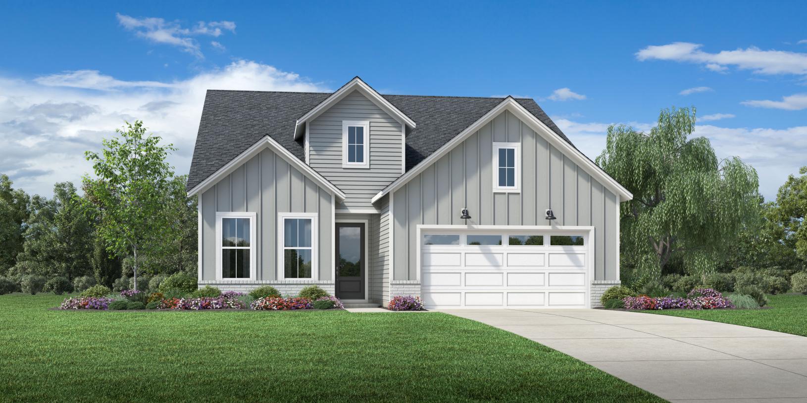 Elevation Image:Modern Farmhouse