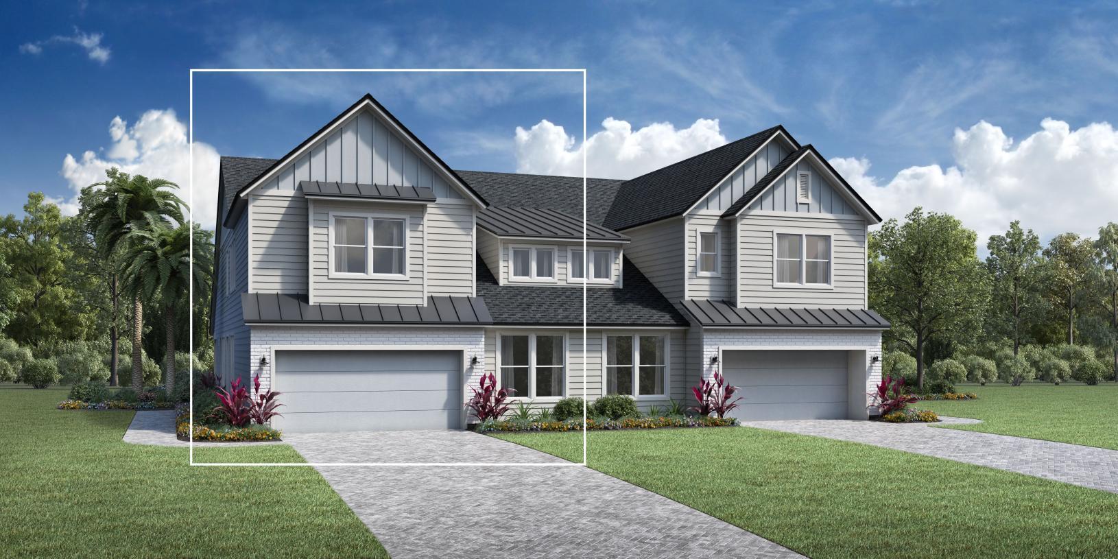 Elevation Image:Modern Craftsman