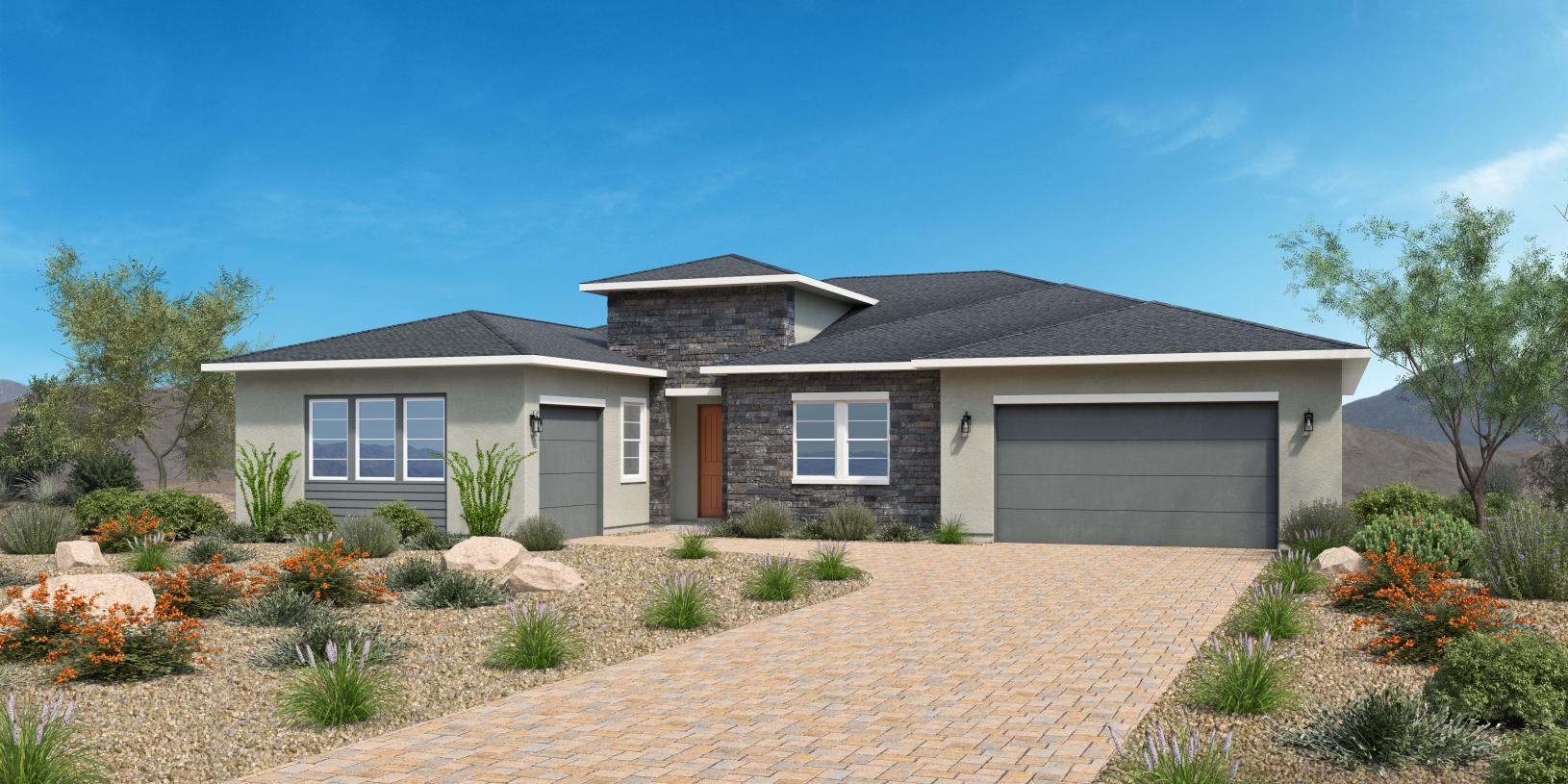 Elevation Image:Modern Craftsman