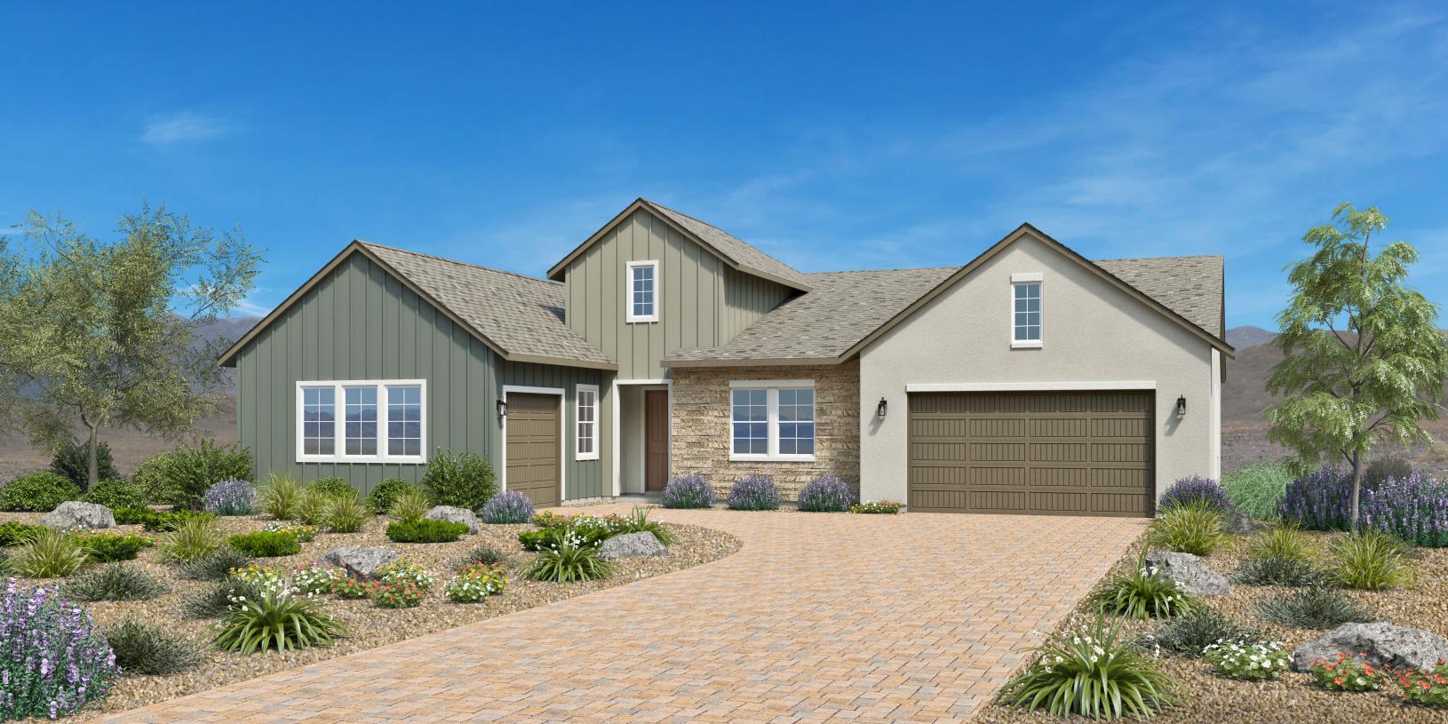 Elevation Image:Modern Farmhouse