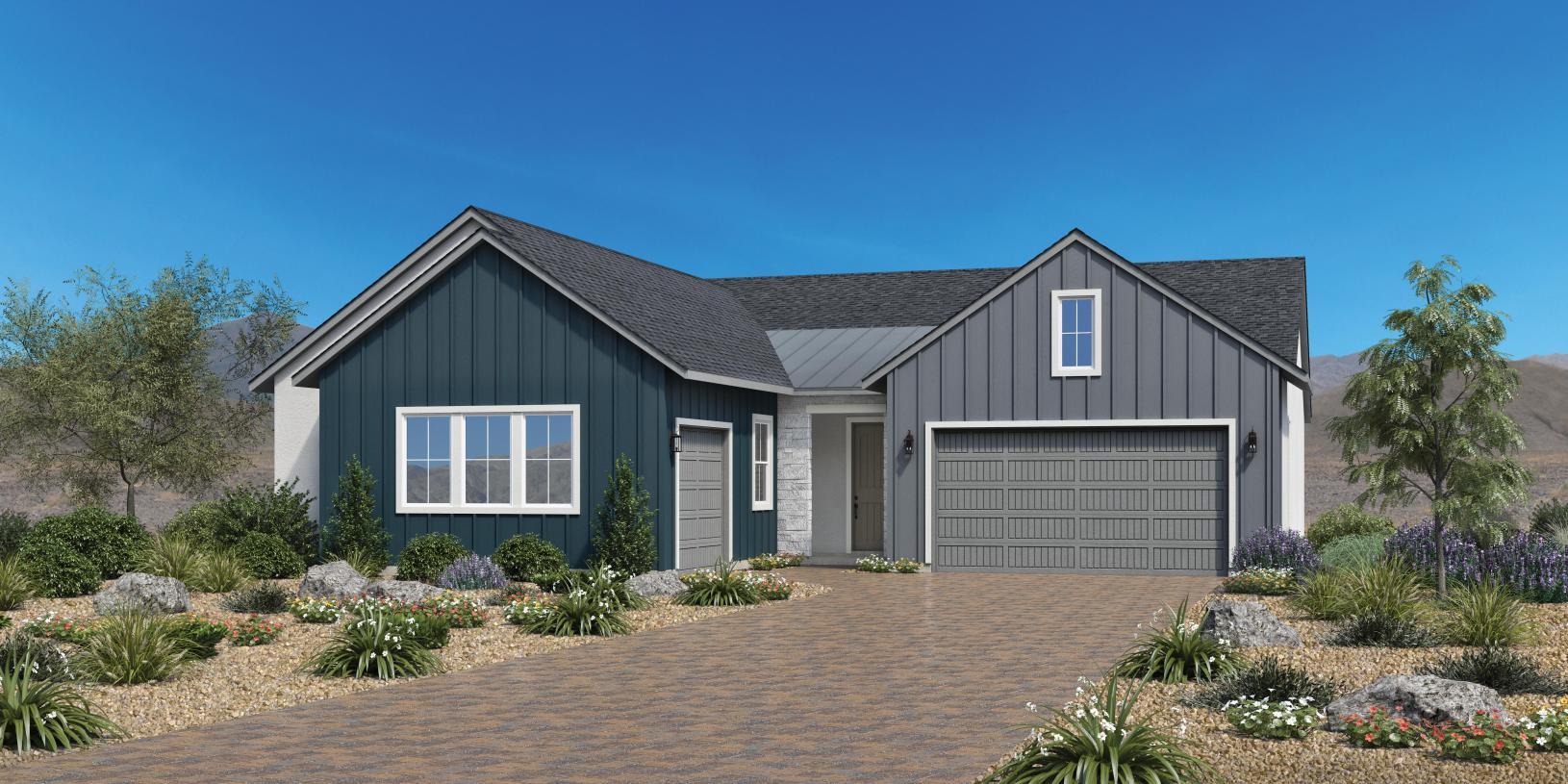 Elevation Image:Modern Farmhouse
