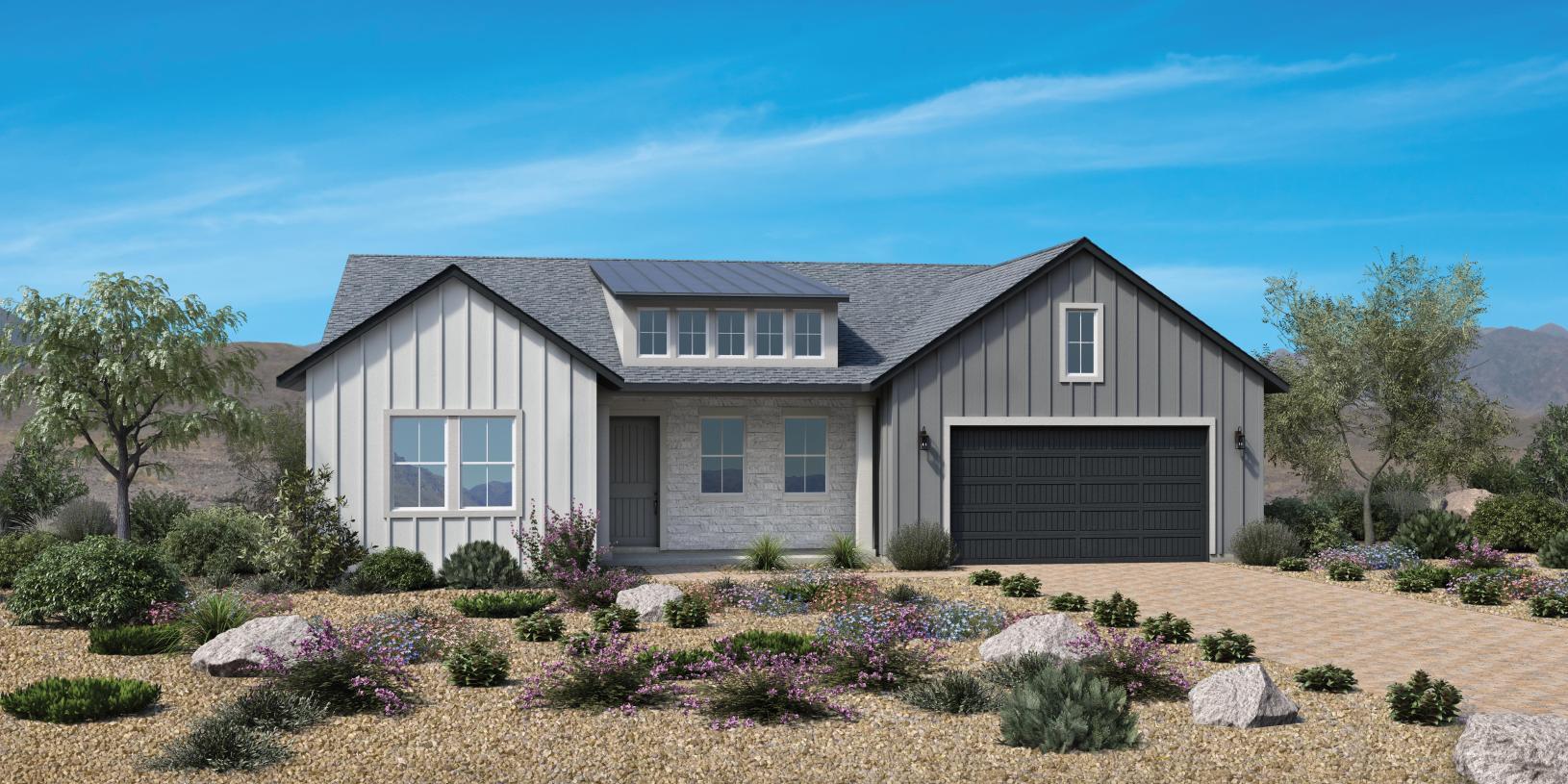 Elevation Image:Modern Farmhouse