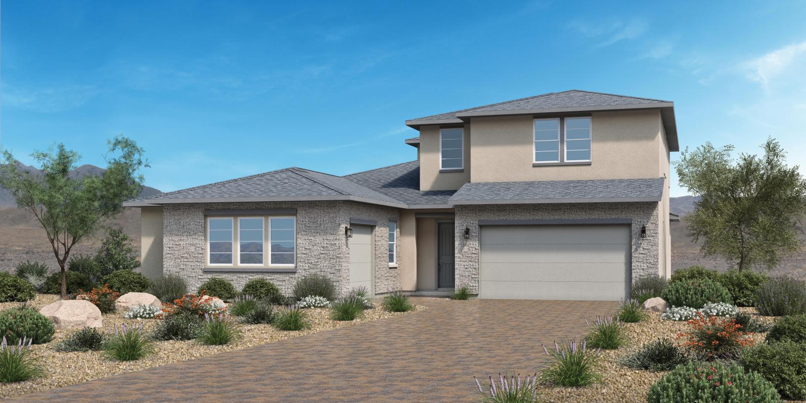 Elevation Image:Modern Craftsman