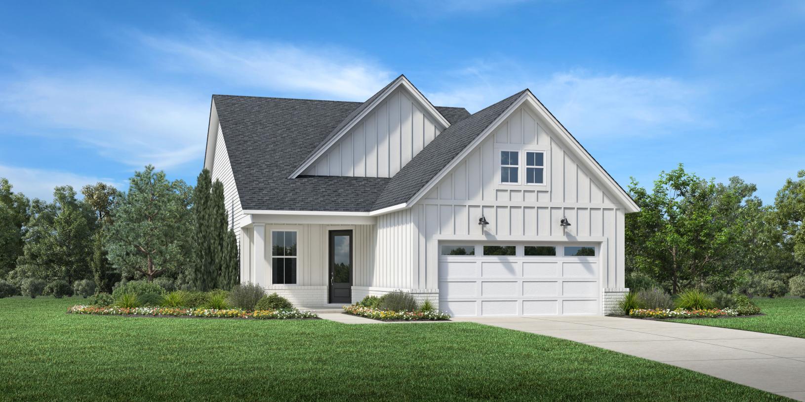 Elevation Image:Modern Farmhouse