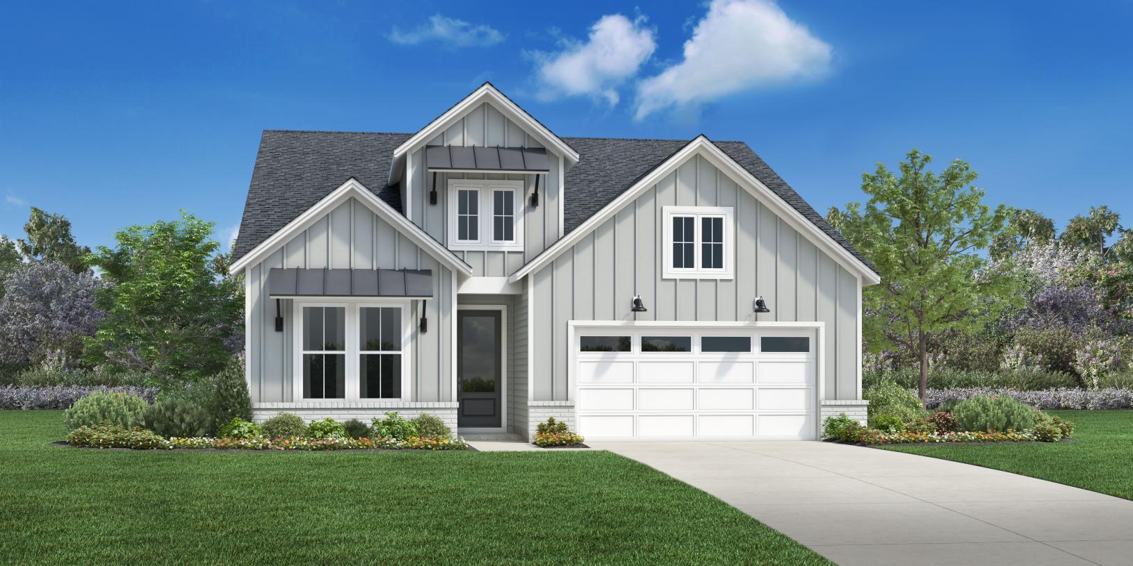 Elevation Image:Modern Farmhouse