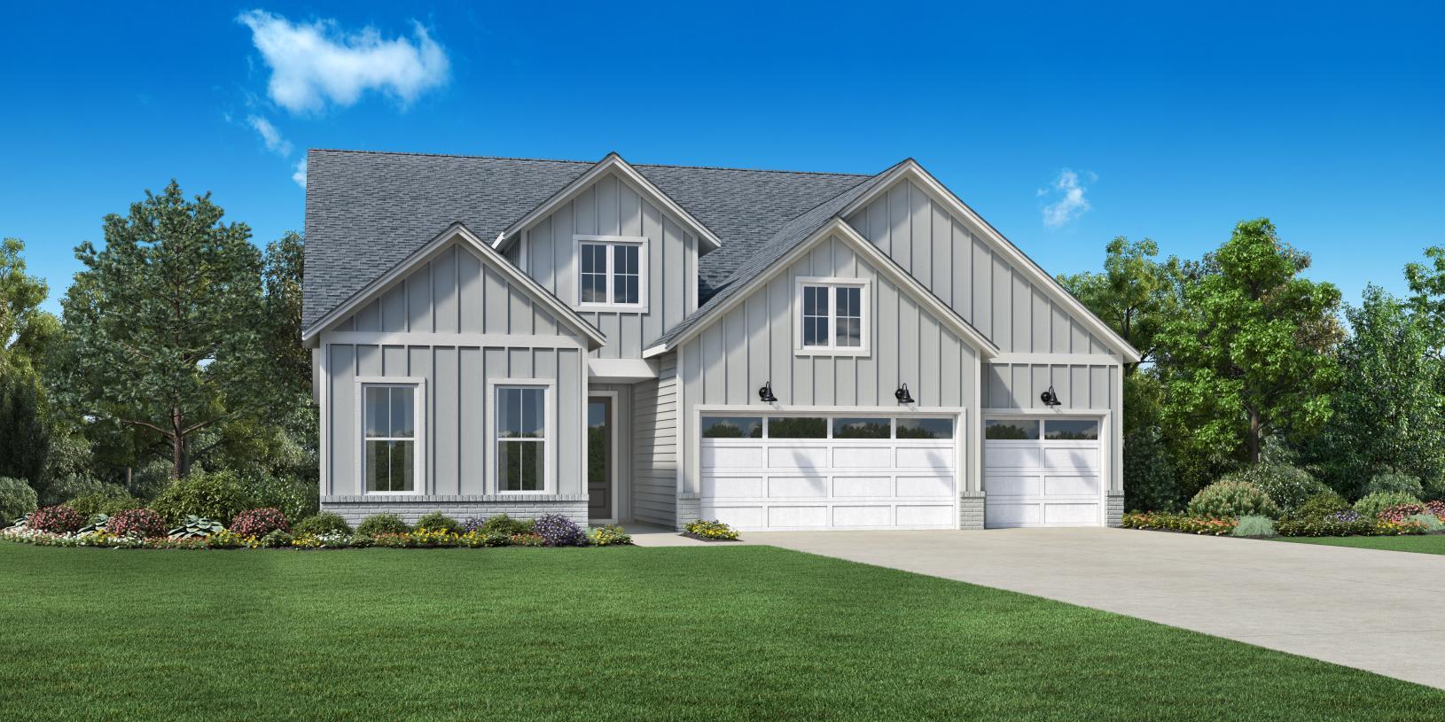 Elevation Image:Modern Farmhouse