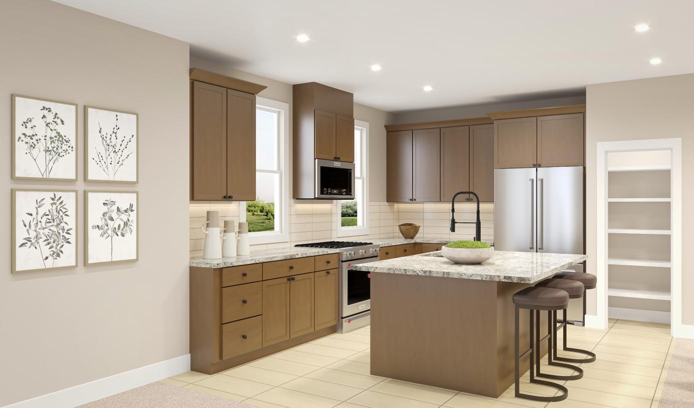 Elevation Image:Well appointed kitchen