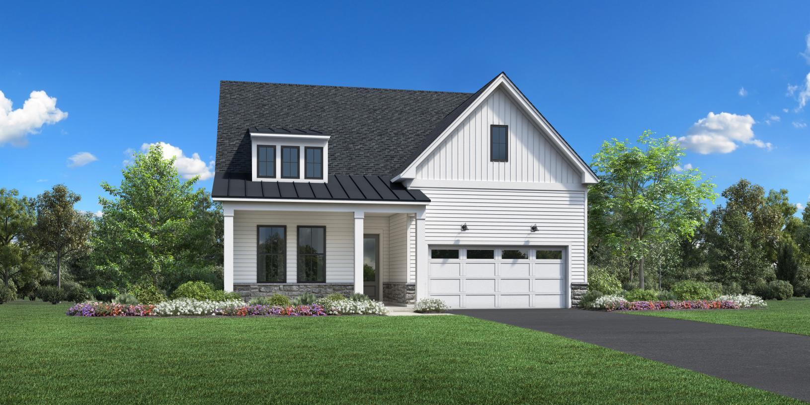 Elevation Image:Modern Farmhouse
