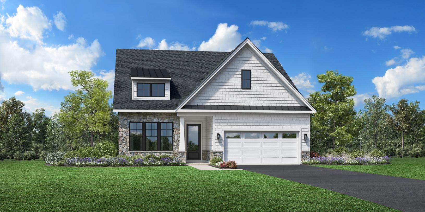 Elevation Image:Modern Craftsman