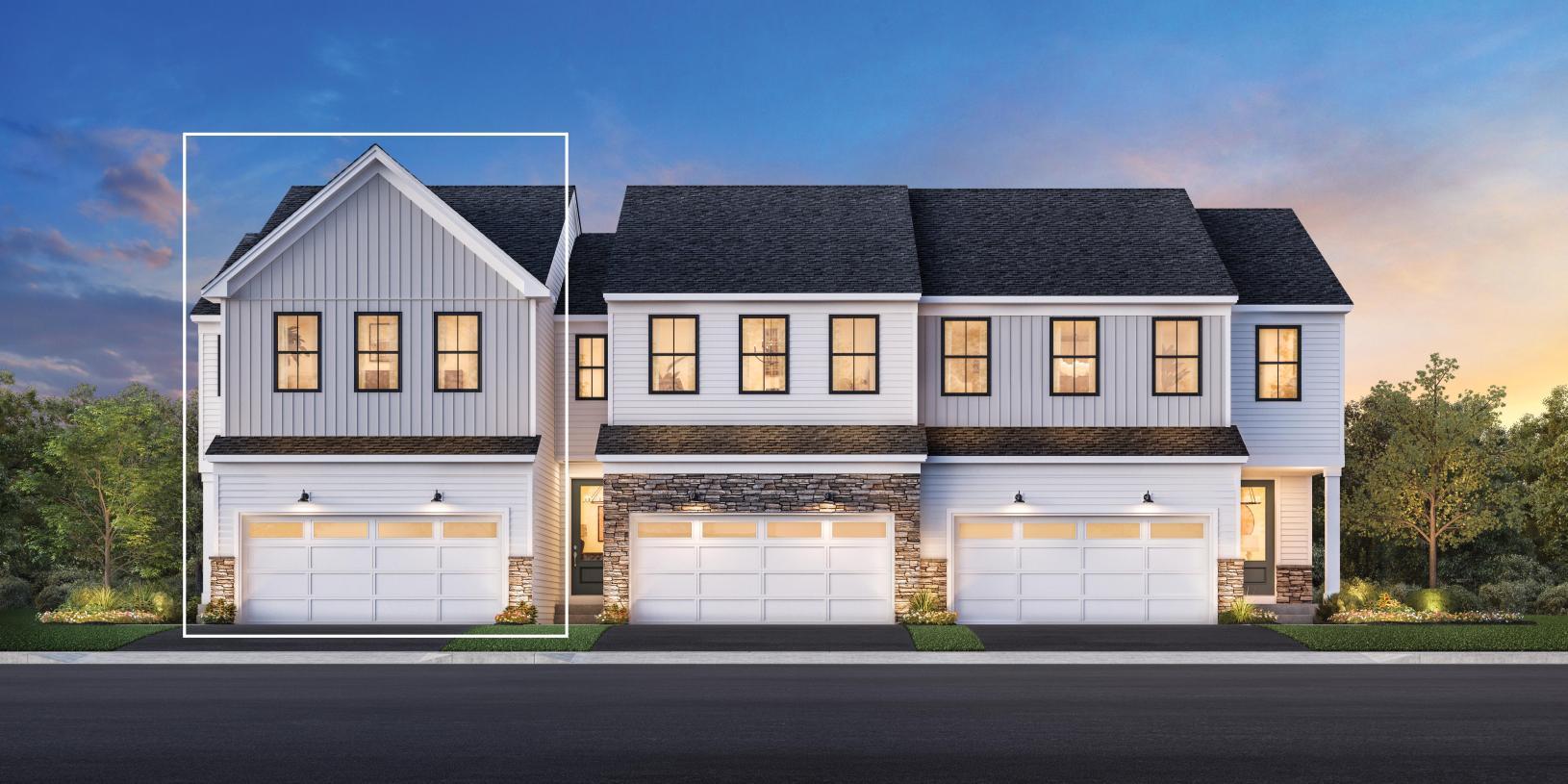 Elevation Image:Modern Farmhouse