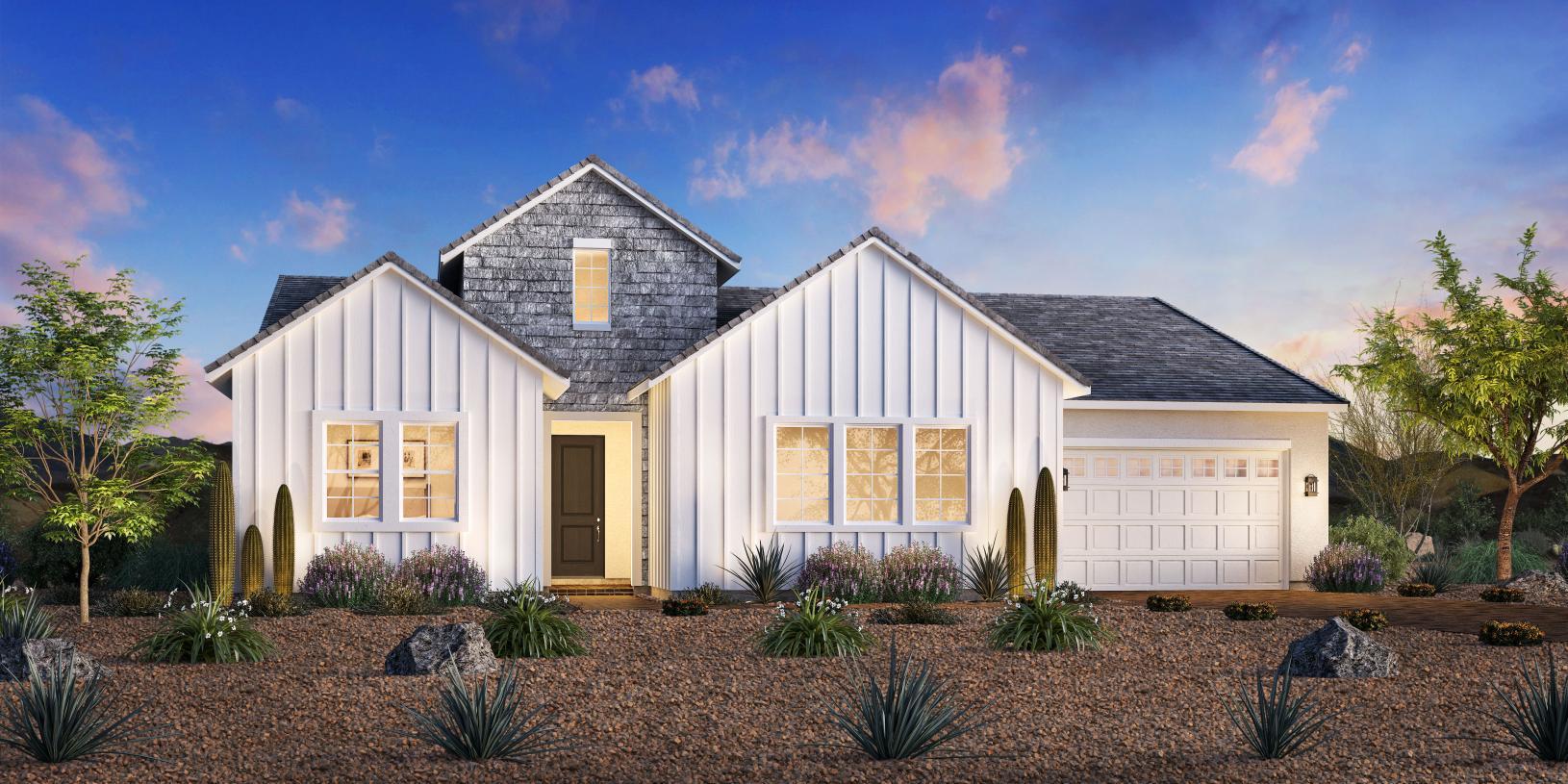 Elevation Image:Modern Farmhouse