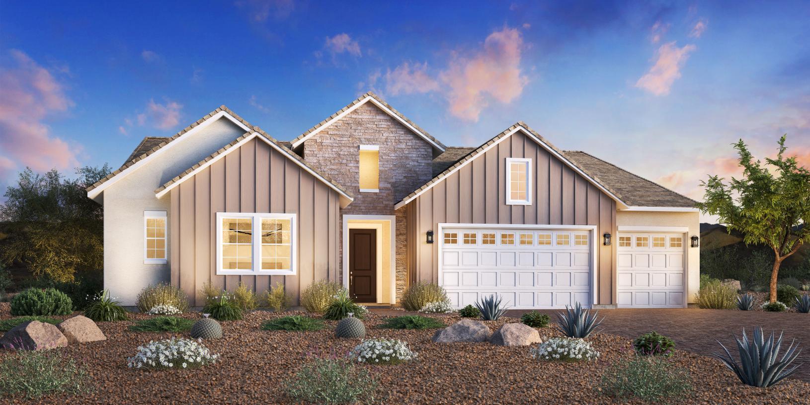 Elevation Image:Modern Farmhouse