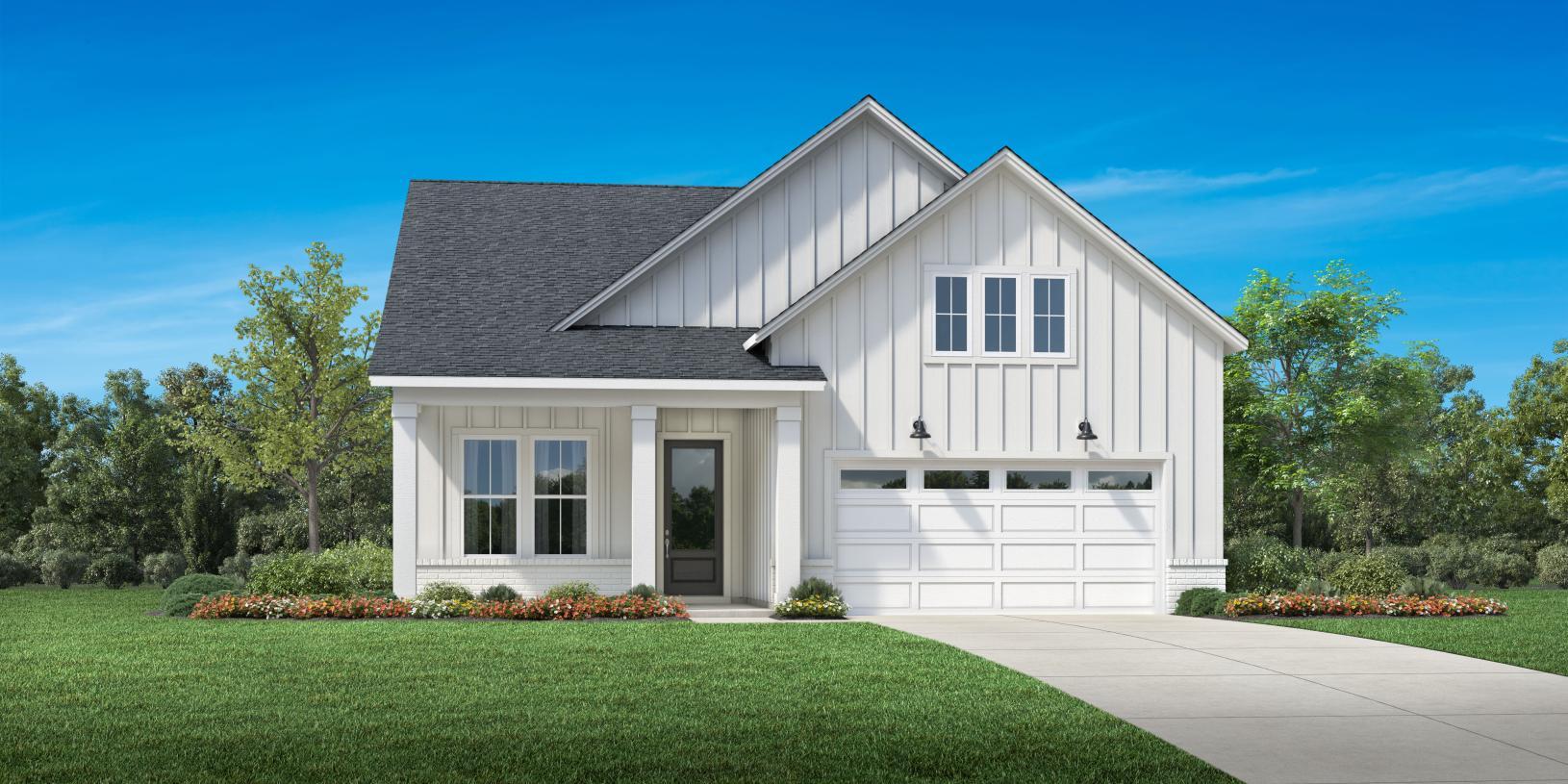 Elevation Image:Modern Farmhouse
