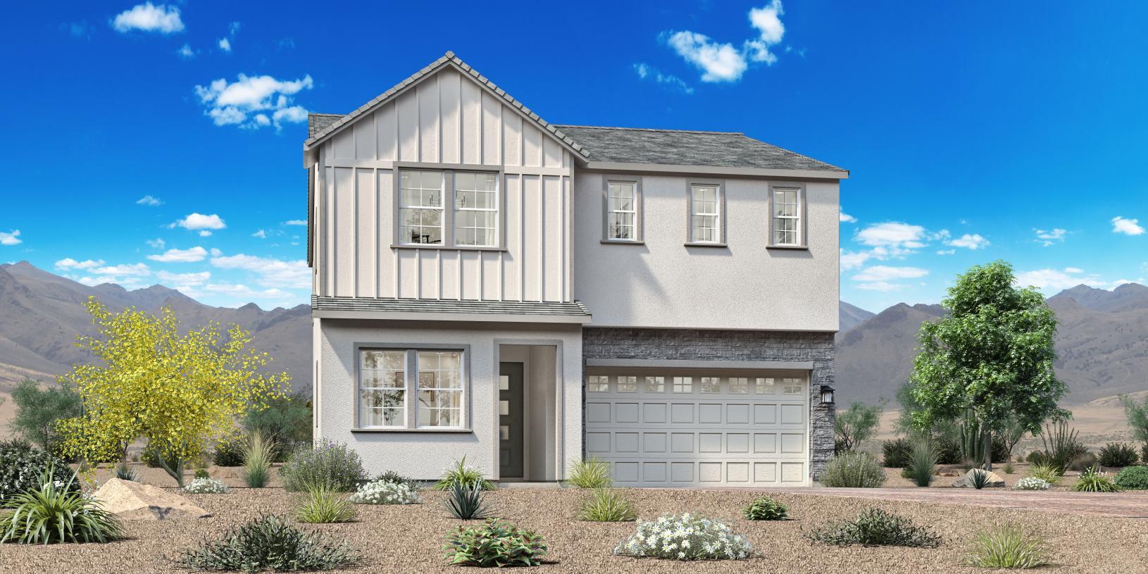 Elevation Image:Modern Farmhouse
