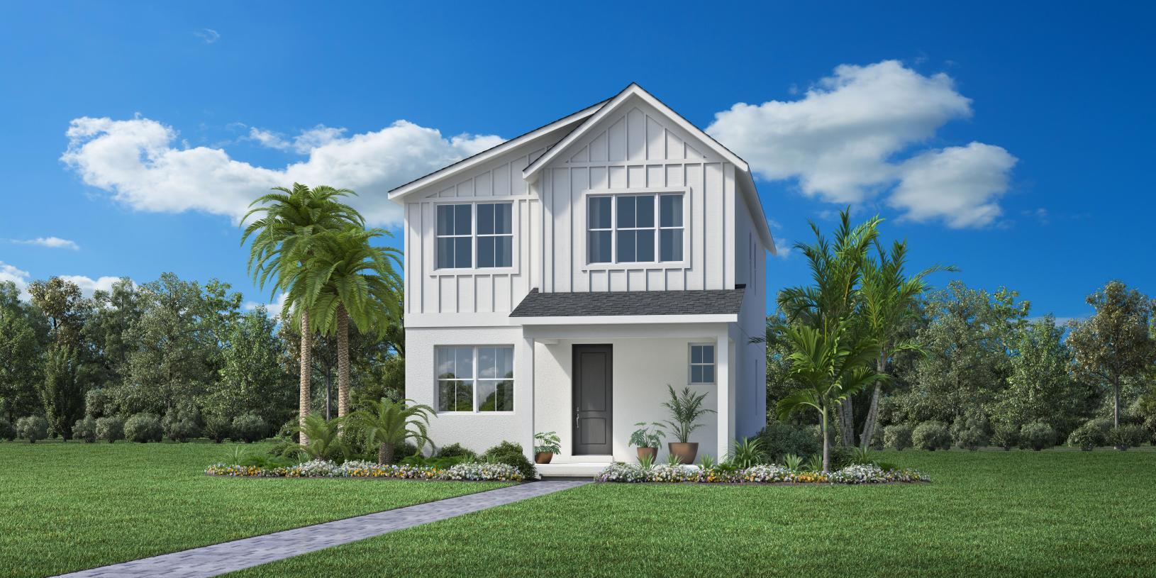 Elevation Image:Modern Farmhouse