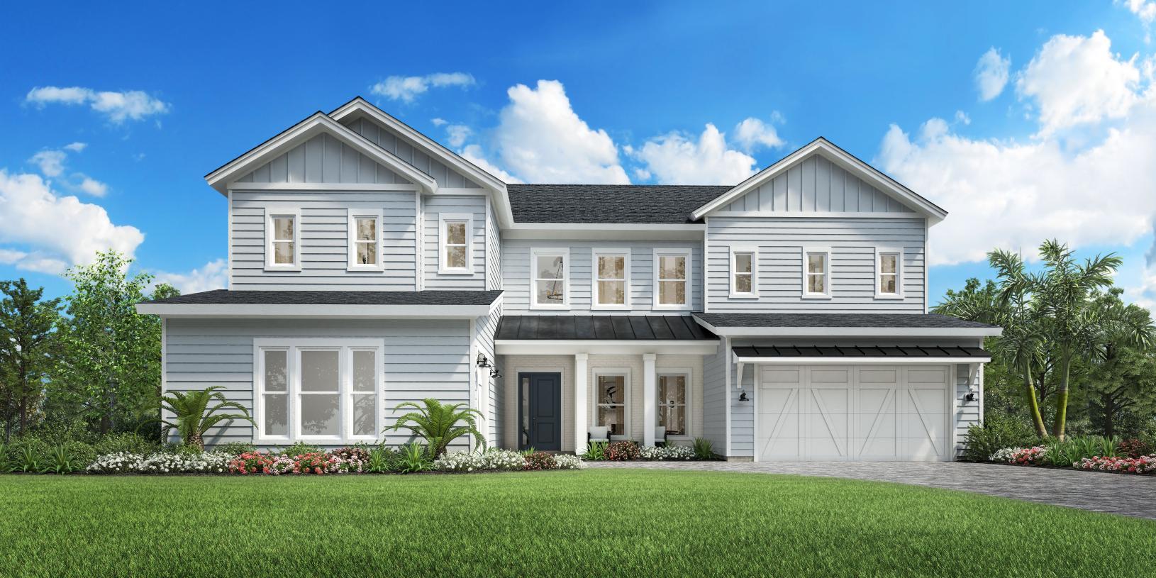 Elevation Image:Modern Farmhouse